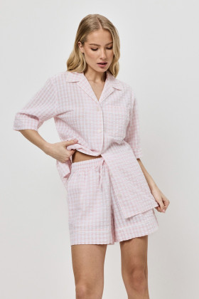 Пижама хлопковая Aruelle Julienne светло-розовый