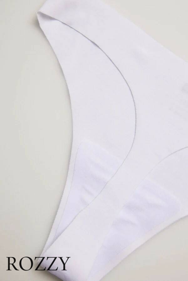 Трусы стринги хлопковые обрезные Ysabel Mora 19663 белый