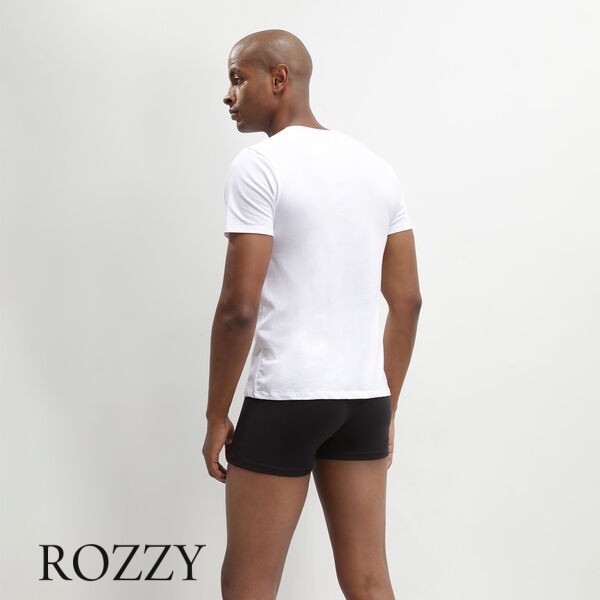 Футболка мужская DIM 040W белый (уп.2шт.) 