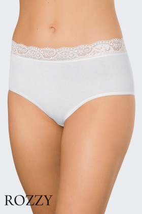 Трусы классика хлопковые Nina Von C Slipboutique 4070374 белый