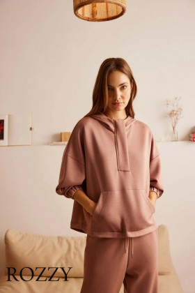 Кофта домашняя Ysabel Mora 70611 пыльная роза