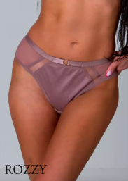 Трусы бразильяна Subtille Butterfly Mocca мокка