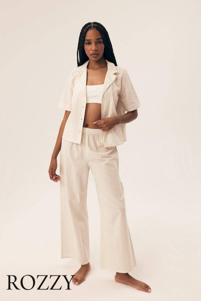 Пижама хлопковая Esotiq Rossini/08X 42693 песочный