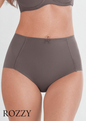 Трусы макси обрезные корректирующие Felina Rhapsody 280210 серый К