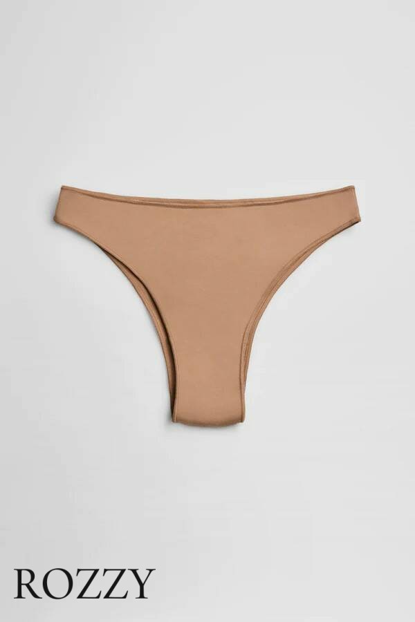 Трусы бразильяна хлопковые Ysabel Mora 19645 бежевый