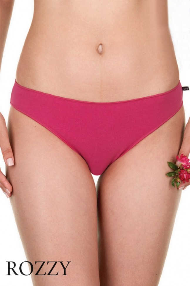 Трусы бикини хлопковые Key LPR 234 A22 розовый/красный (уп.2шт.)