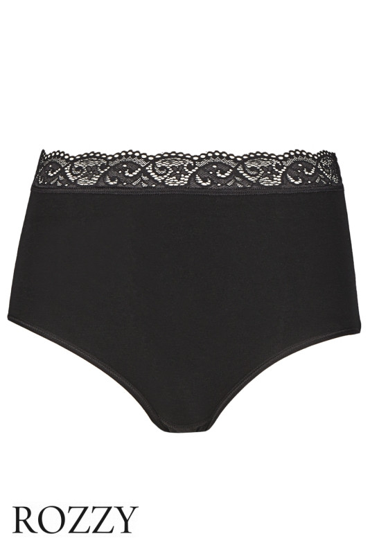 Трусы макси хлопковые Nina Von C Slipboutique 40160374 черный