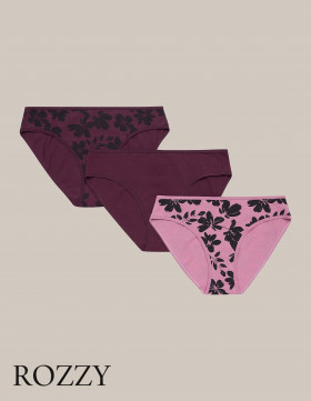 Трусы слипы хлопковые Esotiq Mia-Mia 42267 мультиколор (уп.3шт.)