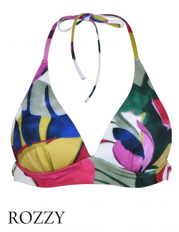 Бюстгальтер купальный Naturana 77072 розовый/мультицвет Ф