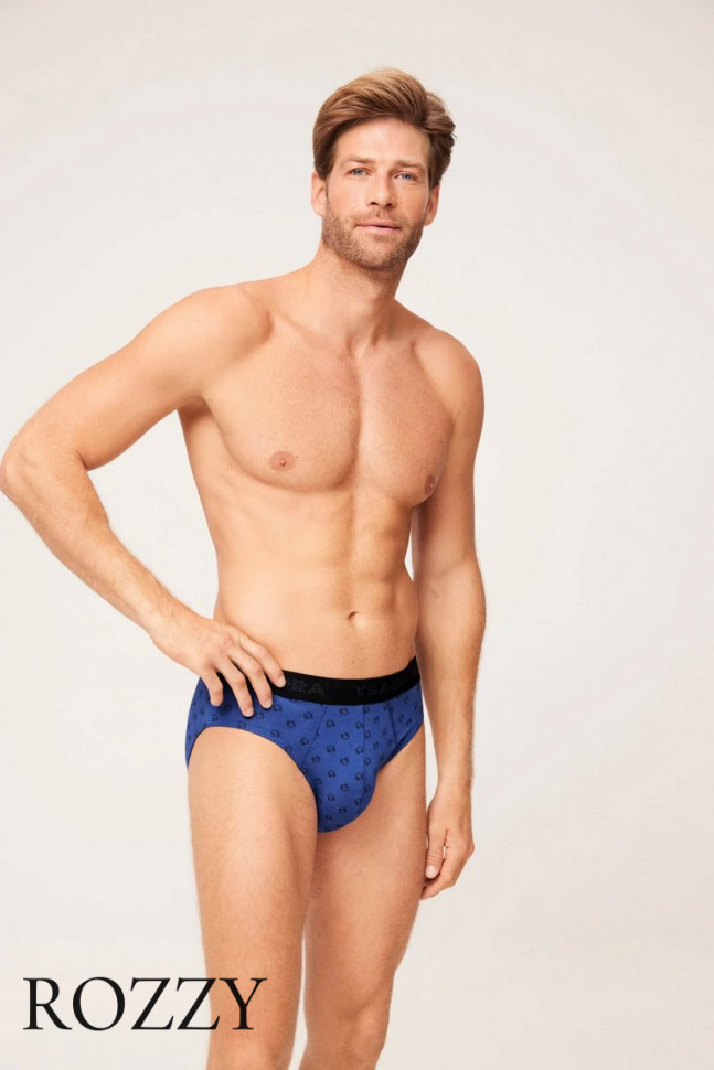 Трусы слипы мужские Ysabel Mora 20315 черный/синий (уп.2шт.)