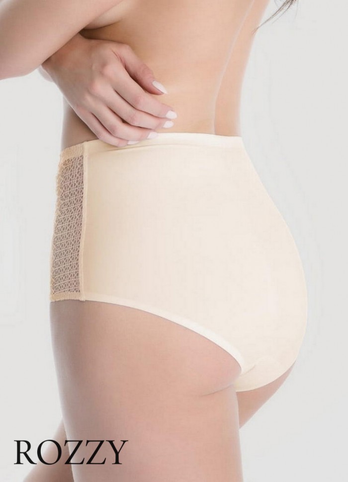 Трусы макси корректирующие Julimex Opal бежевый