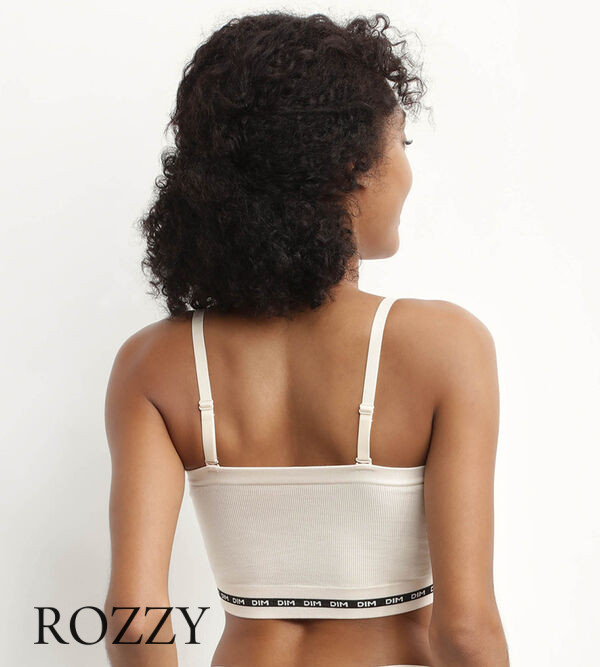 Бюстгальтер бандо DIM Icons Seamless 0DD6 бежевый