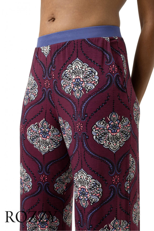 Брюки домашние Mey Mysterious Ornaments 1220081 темно-красный