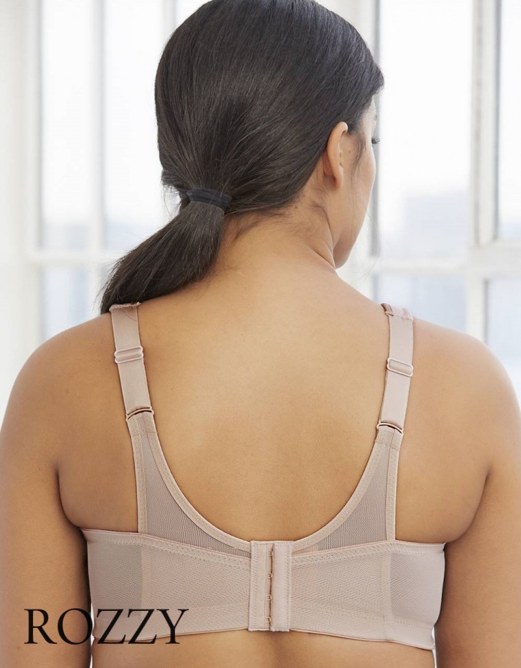 Бюстгальтер спортивный без косточек Glamorise GI1006 кофе