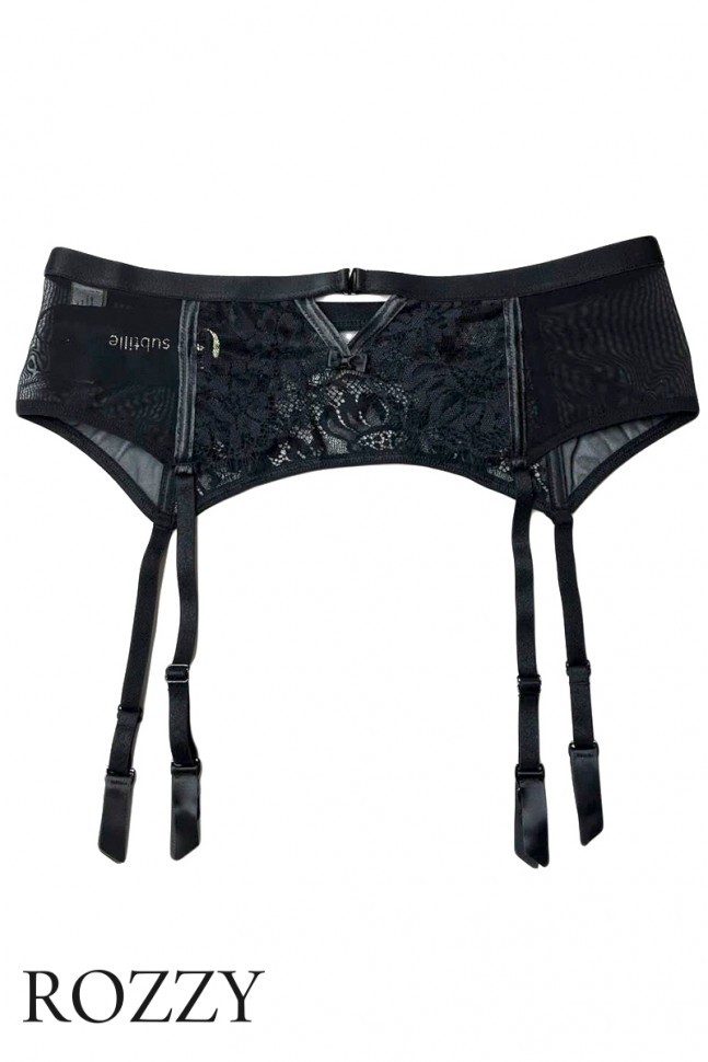 Пояс для чулок Subtille Aida Black черный