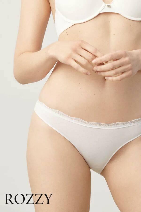 Трусы бикини хлопковые Ysabel Mora 19681 белый