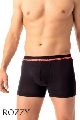 Трусы шорты мужские Key MXH 287 черный