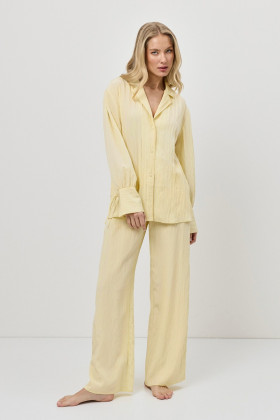 Костюм домашний вискозный Aruelle Solara Set желтый