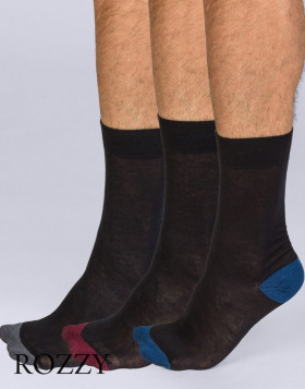 Носки мужские DIM 06KL черный (уп.3шт.)