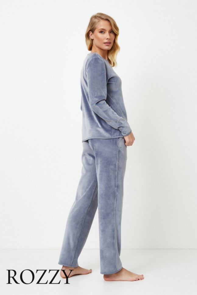 Костюм домашний велюровый Aruelle Francine лаванда