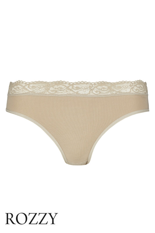 Трусы слипы хлопковые Nina Von C Slipboutique 4020374 бежевый