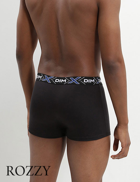 Трусы шорты мужские DIM 041B черный/черный (уп.2шт.)