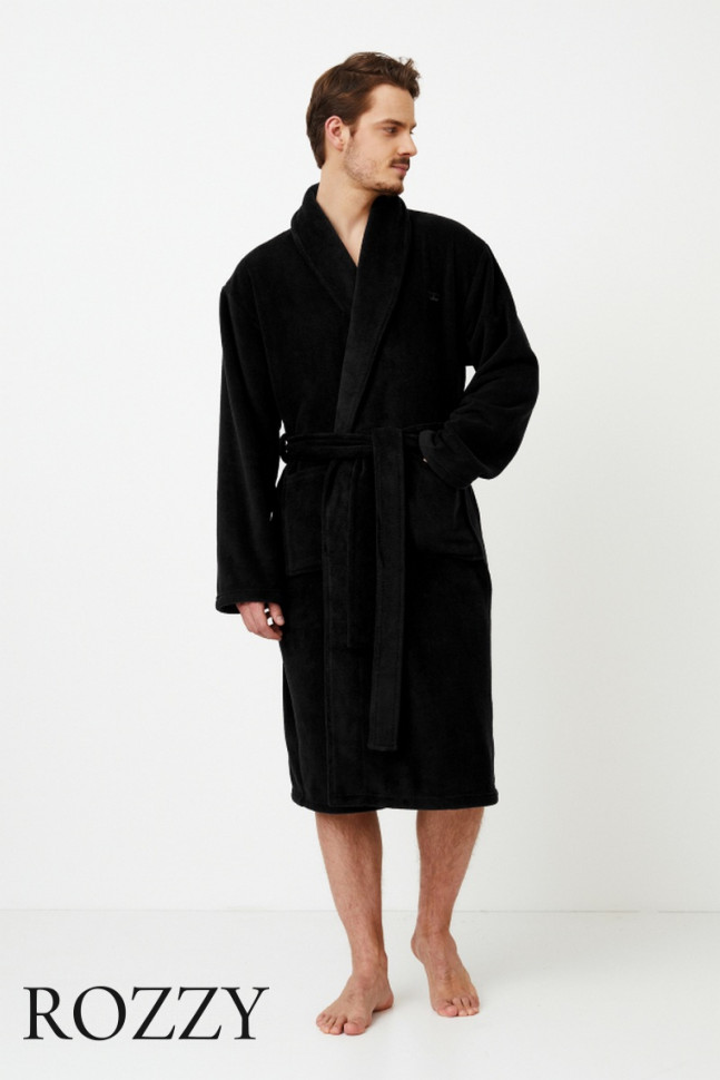 Халат мужской Aruelle Gerald Black черный