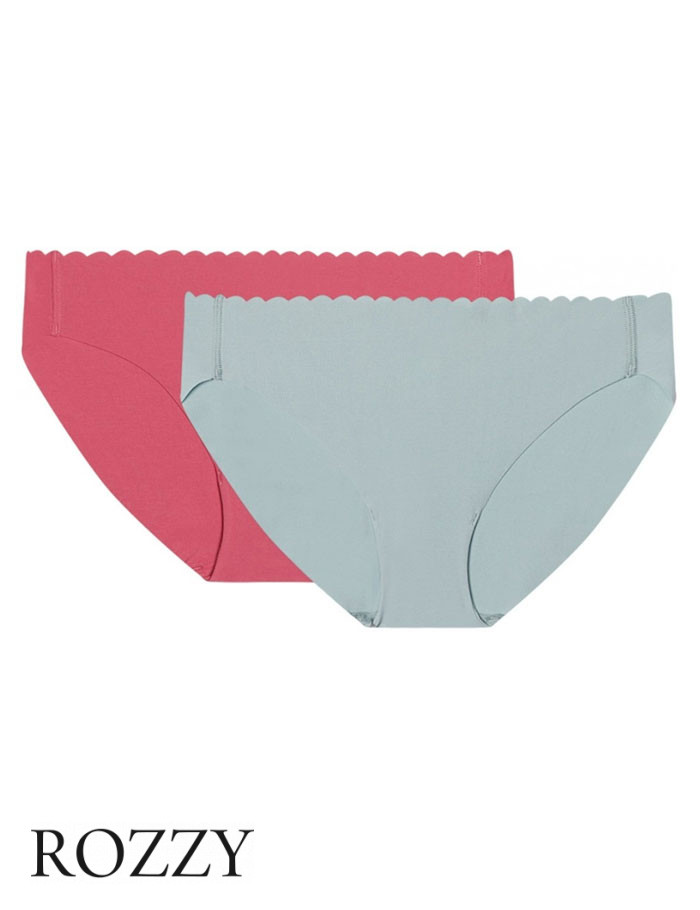 Трусы классика обрезные хлопковые Dim Bodi Touch 0A6L розовый/глина (уп.2шт.)