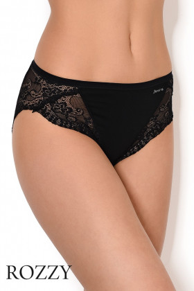 Трусы классика хлопковые Janira Charm Cotton 31689 черный