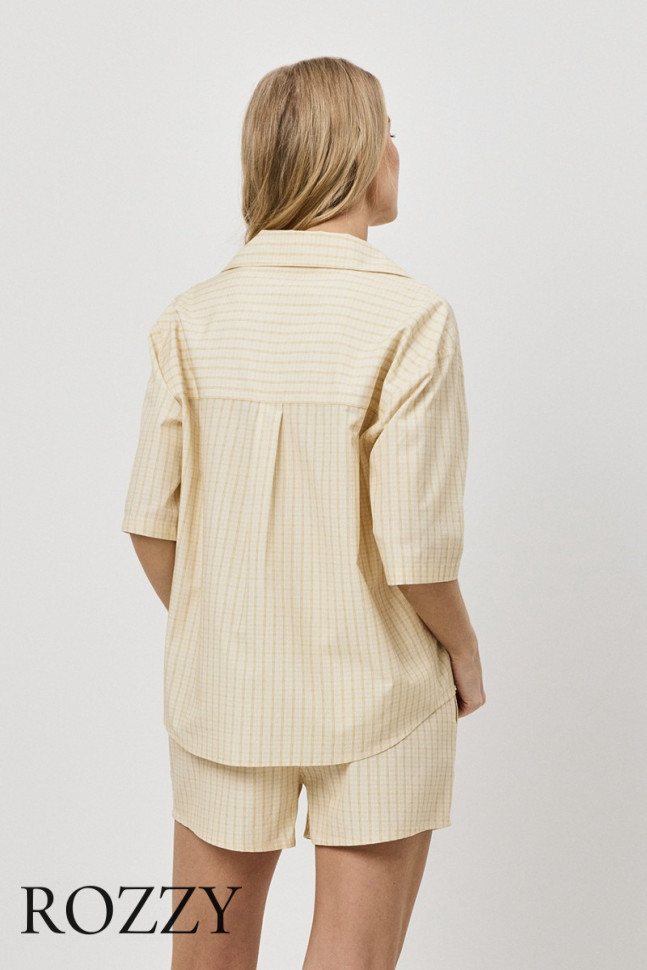 Пижама Aruelle Halo светло-желтый